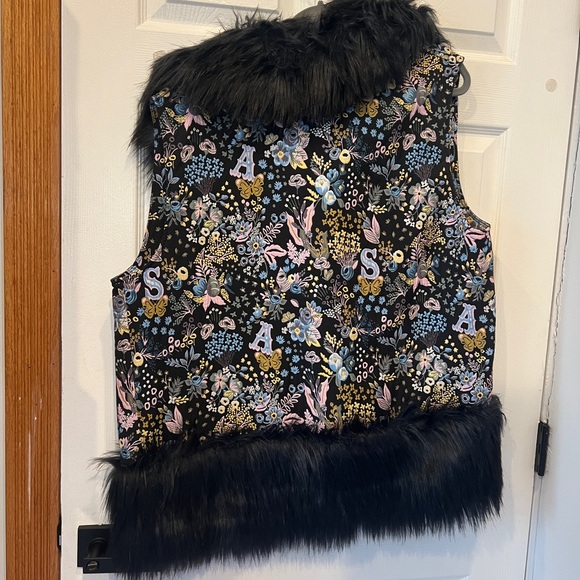 Sui by Anna Sui autumn tapestry vest XL - Picture 5 of 7